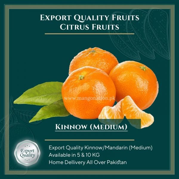 Kinnow - Orange - Mandarin - Export Quality - Medium Size